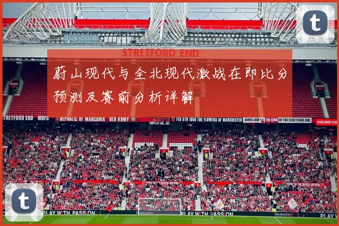 蔚山现代与全北现代激战在即比分预测及赛前分析详解