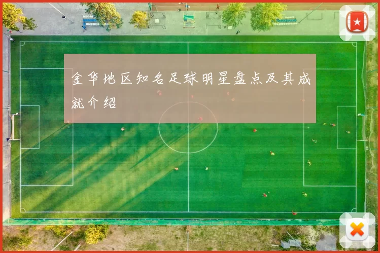 金华地区知名足球明星盘点及其成就介绍
